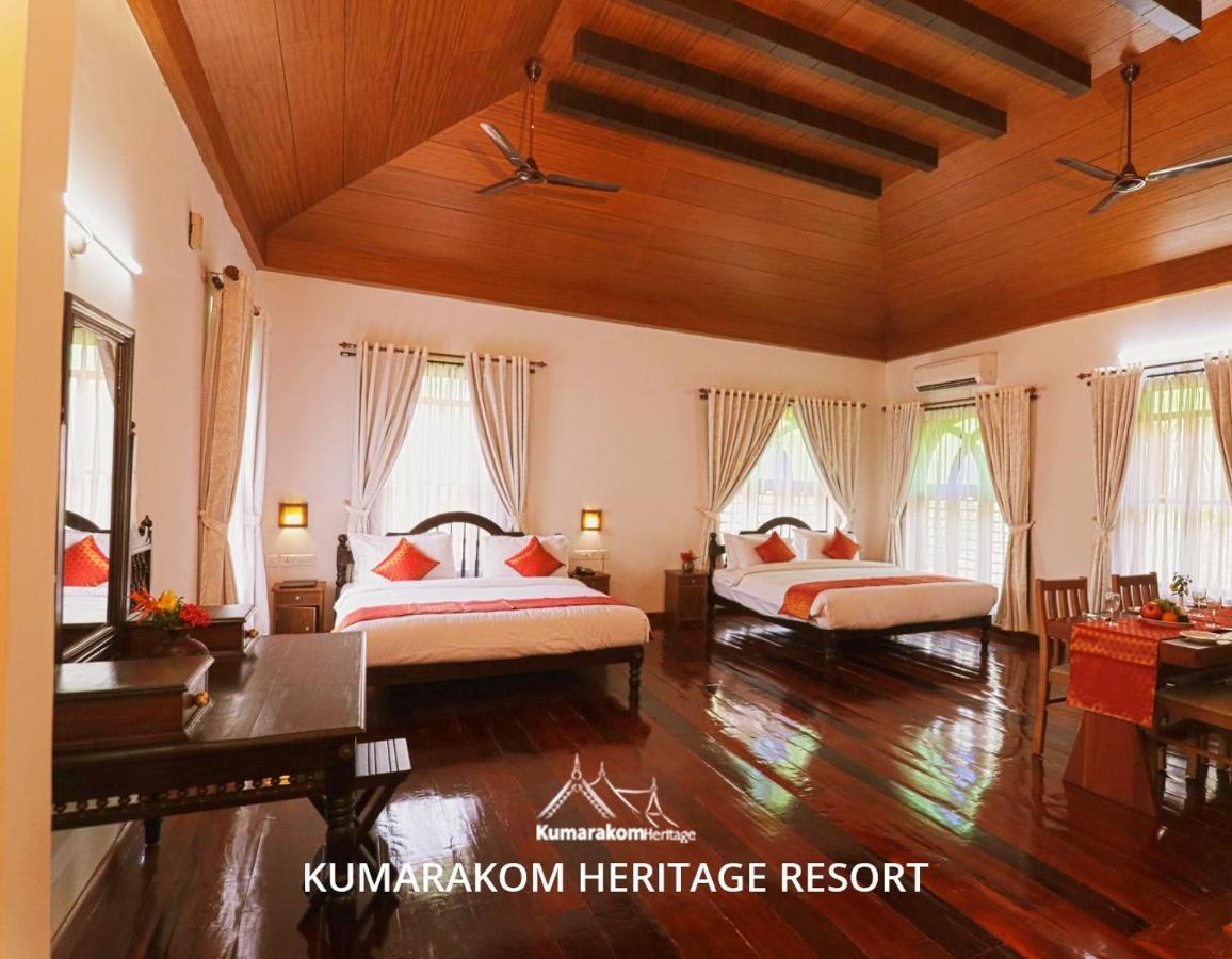Kumarakom Heritage Resort Kottayam Exteriör bild